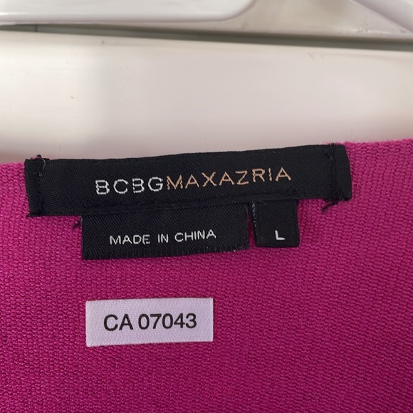 Fuchsia sweater, no buttons, large - Picture 4 of 4